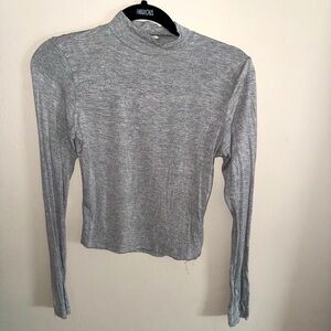 Olivia Rae, gray long sleeve turtleneck , size small